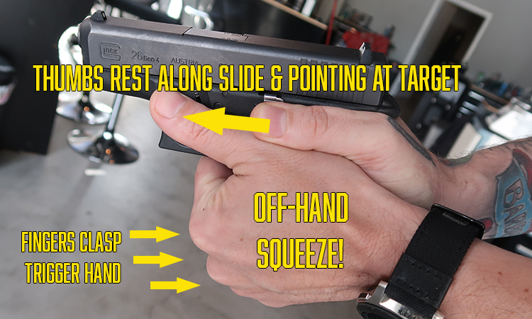 Get a Grip! Proper Grip Technique for Semi-Auto Handguns - Trust Thy ...